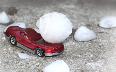 What to do when hail damages your car